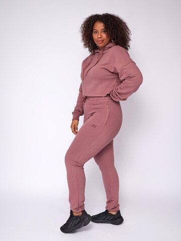 Fortex Fitness Tapered Sportbroek 'Essential Comfy Jogger' in Goud