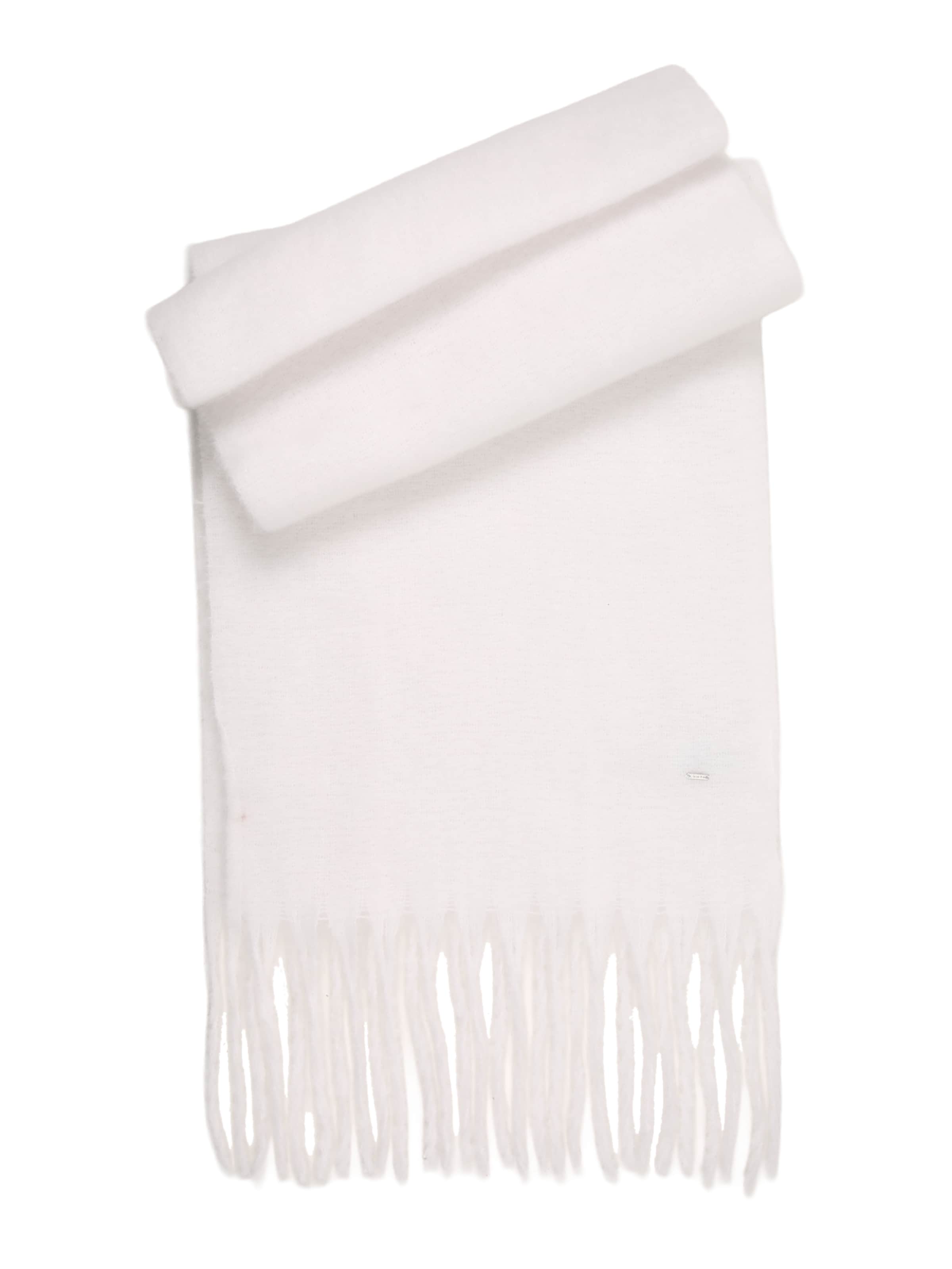 LUHTA Шал 'NAANJOKI' в бяло: отпред