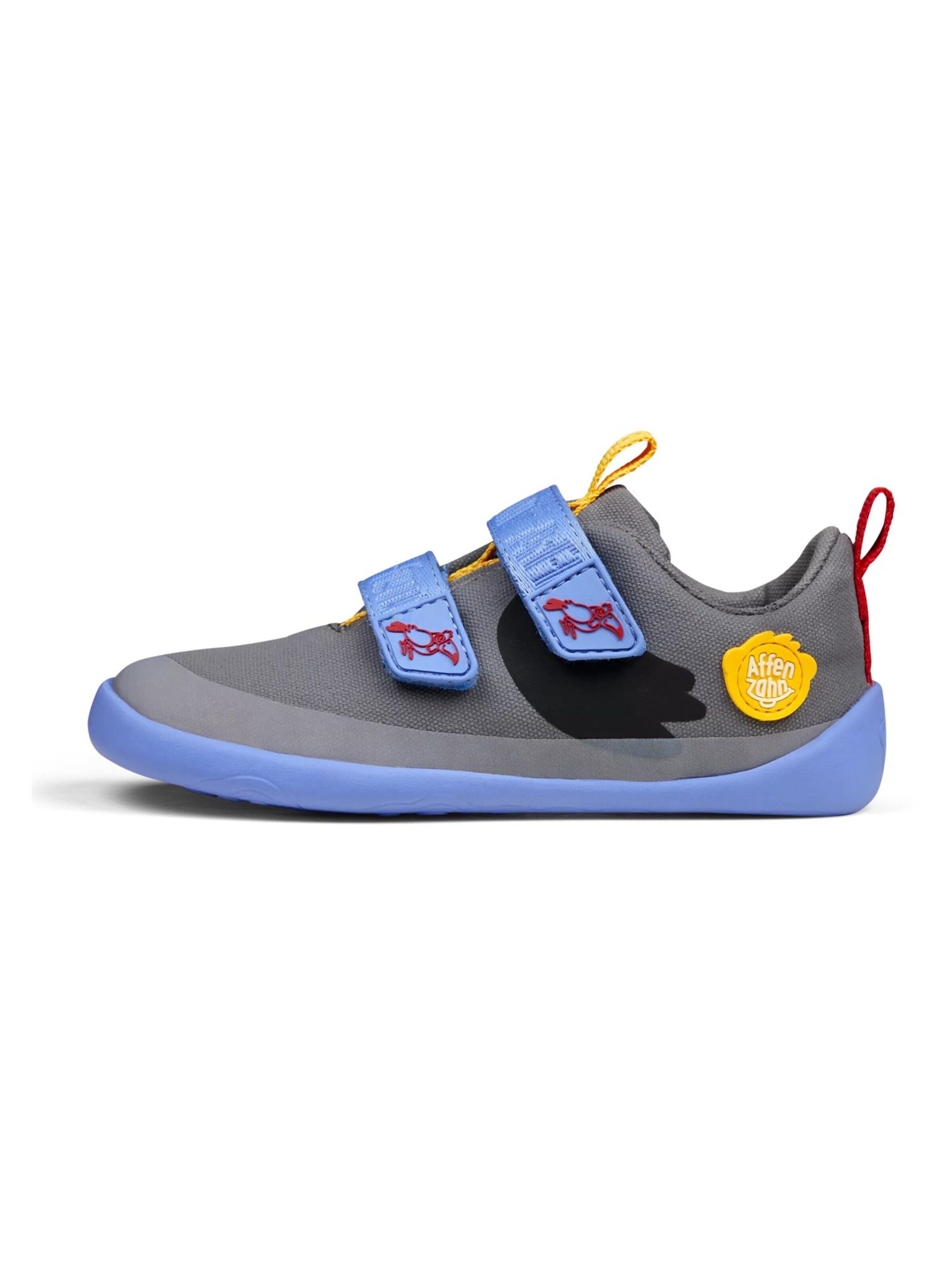 Affenzahn Sneaker 'Sneaker Baumwolle Lucky'‌‌‌‌‌‌‌ in Grau: Vorderseite