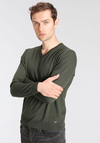 OLYMP Sweater in Green