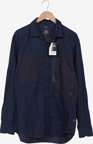 G-STAR Hemd XXL in Blau: Vorderseite