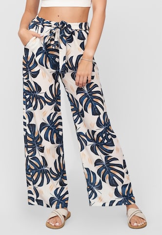 Cloud5ive Wide Leg Hose in Blau: Vorderseite