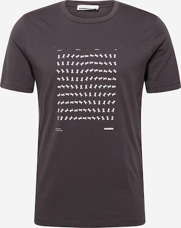 ARMEDANGELS - Camiseta 'JAAMES MOVEMENT' en gris: frente