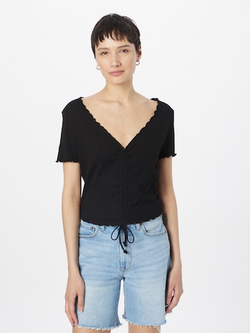 ABOUT YOU Shirts 'Nuria' i sort: forside