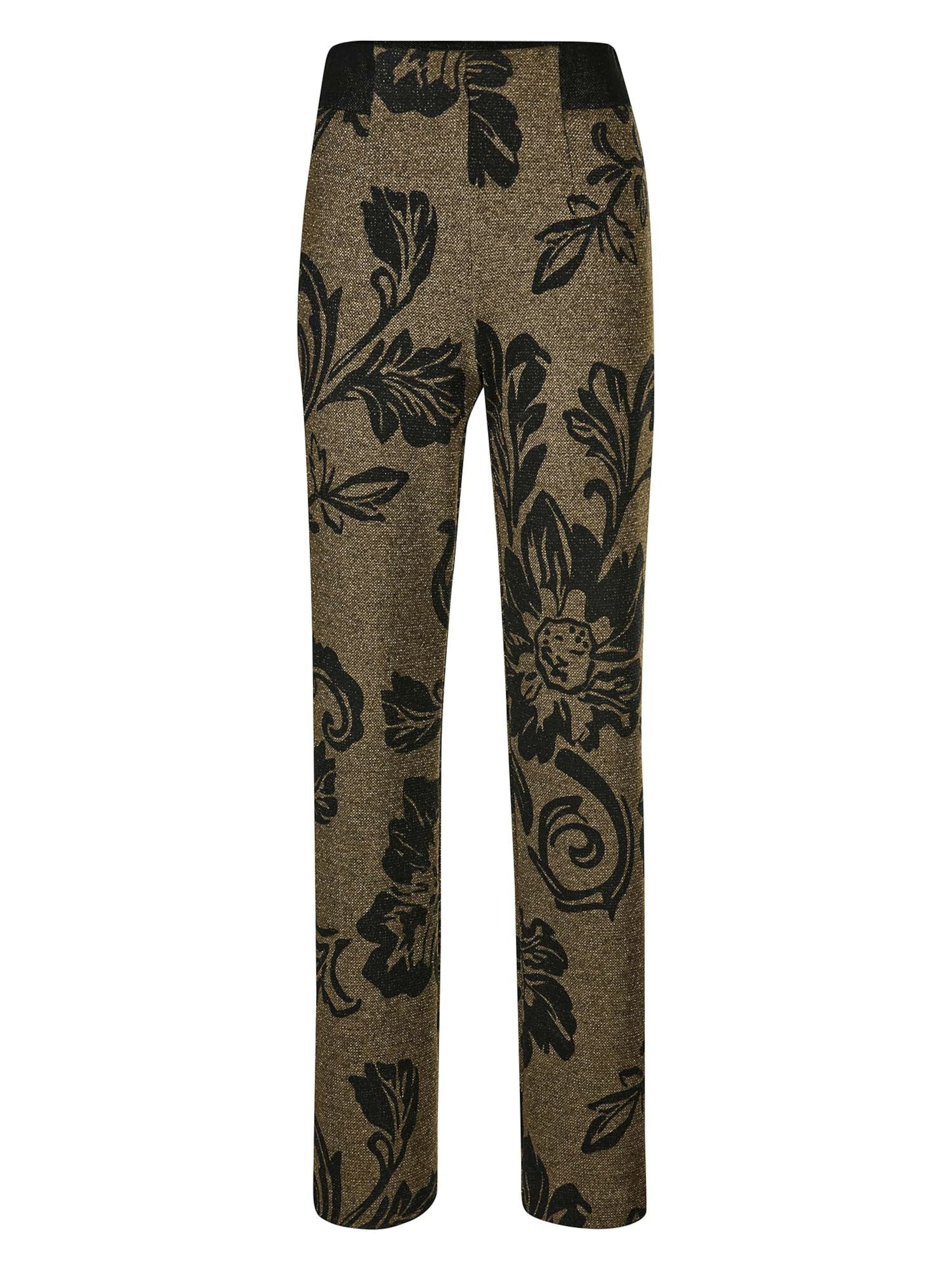 MADELEINE Pantalon en olive / noir, Vue avec produit