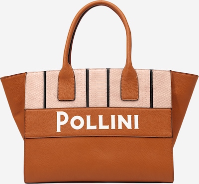 POLLINI Handbag in Caramel / Powder / Black, Item view