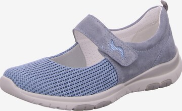 ACO Classic Flats in Blue: front