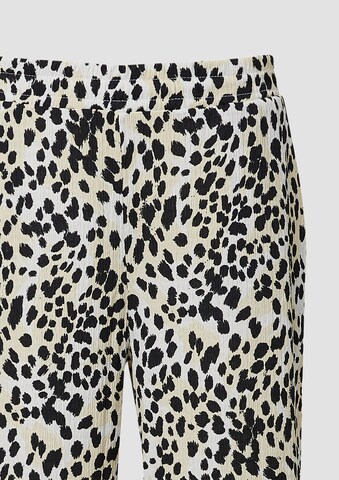 s.Oliver Wide Leg Hose in Beige