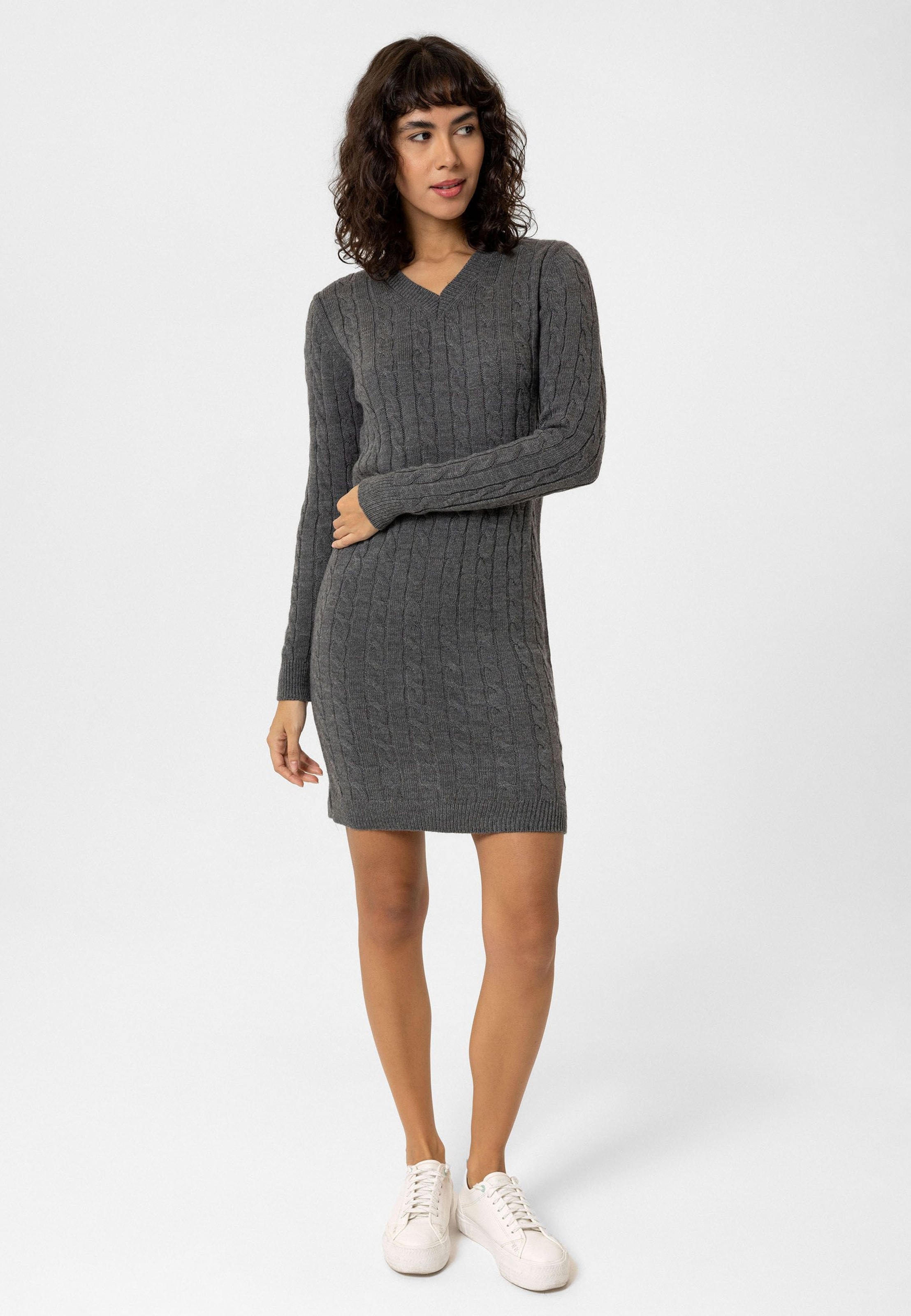 Moxx Paris Knitwear Dress in Grau