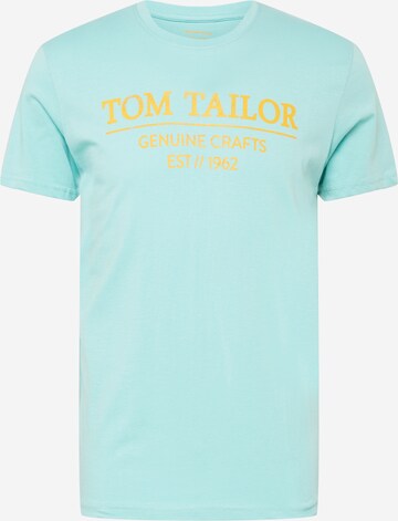 TOM TAILOR Regular fit Póló - kék: elől