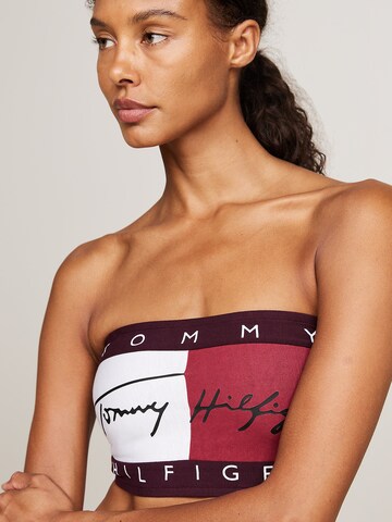 Tommy Hilfiger Underwear Bandeau Bra in Red