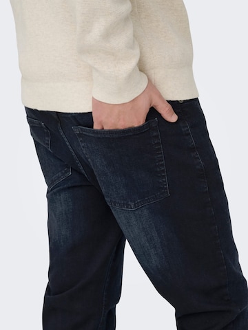 Only & Sons Slimfit Τζιν 'ONSLoom' σε μπλε