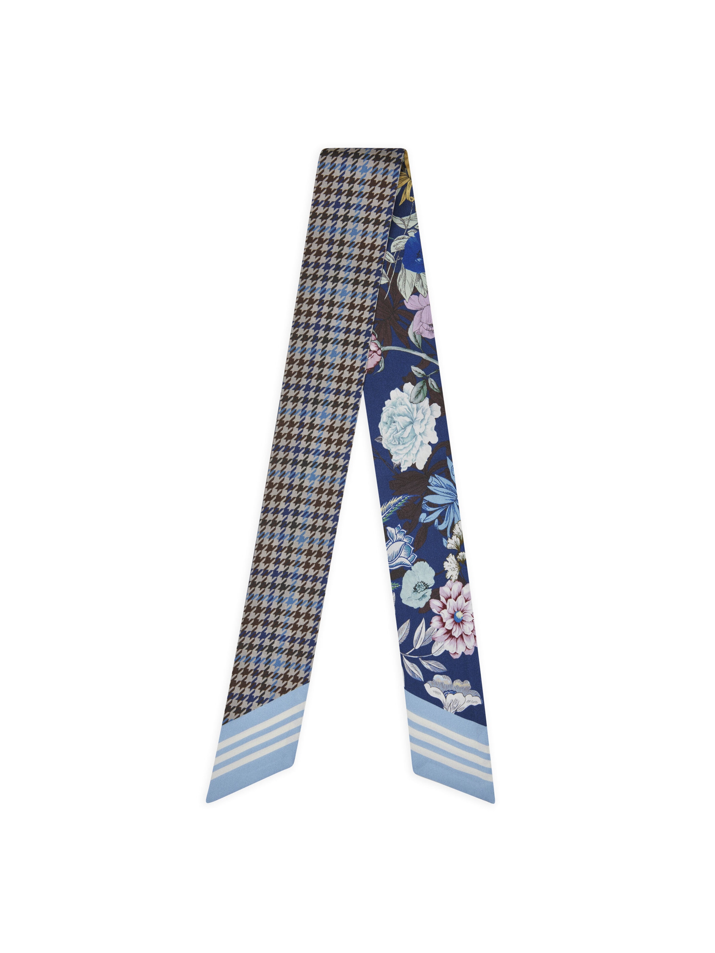 CODELLO Scarf in Blue: front
