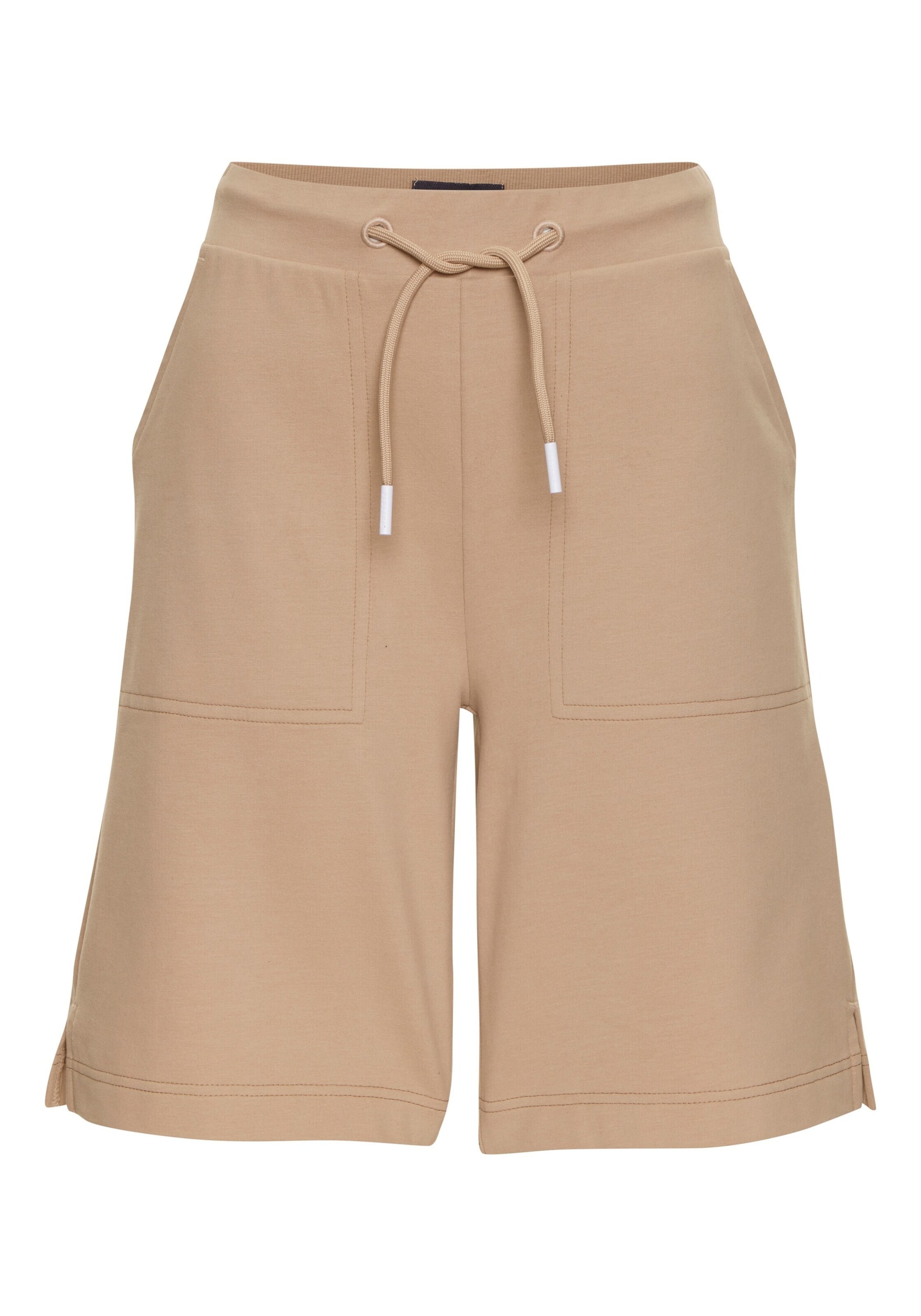 Elbsand Loosefit Shorts in Braun: Vorderseite