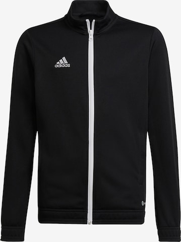 ADIDAS PERFORMANCE Sportjacke 'Entrada 22' in Schwarz: predná strana