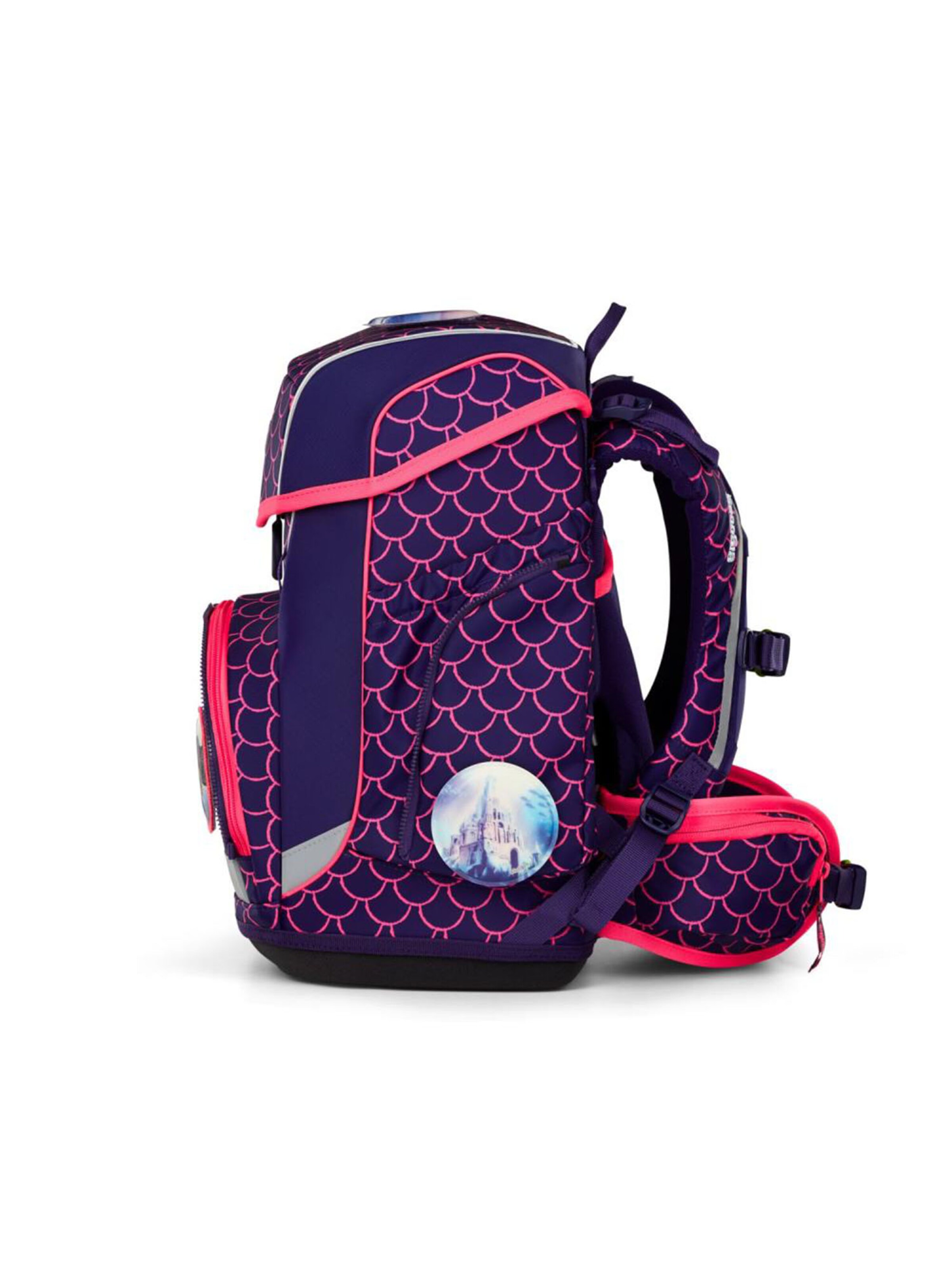 ergobag Rucksack 'Cubo Set 5 tlg'‌‌‌‌ in Blau