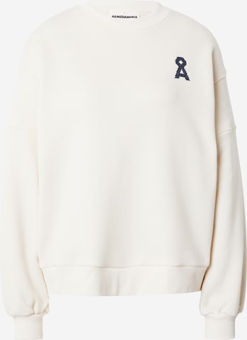 ARMEDANGELS Sweatshirt 'WINONA RETRO' i hvid: forside