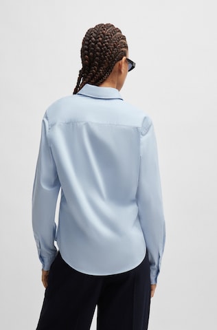 HUGO Red Blouse 'Essential' in Blue