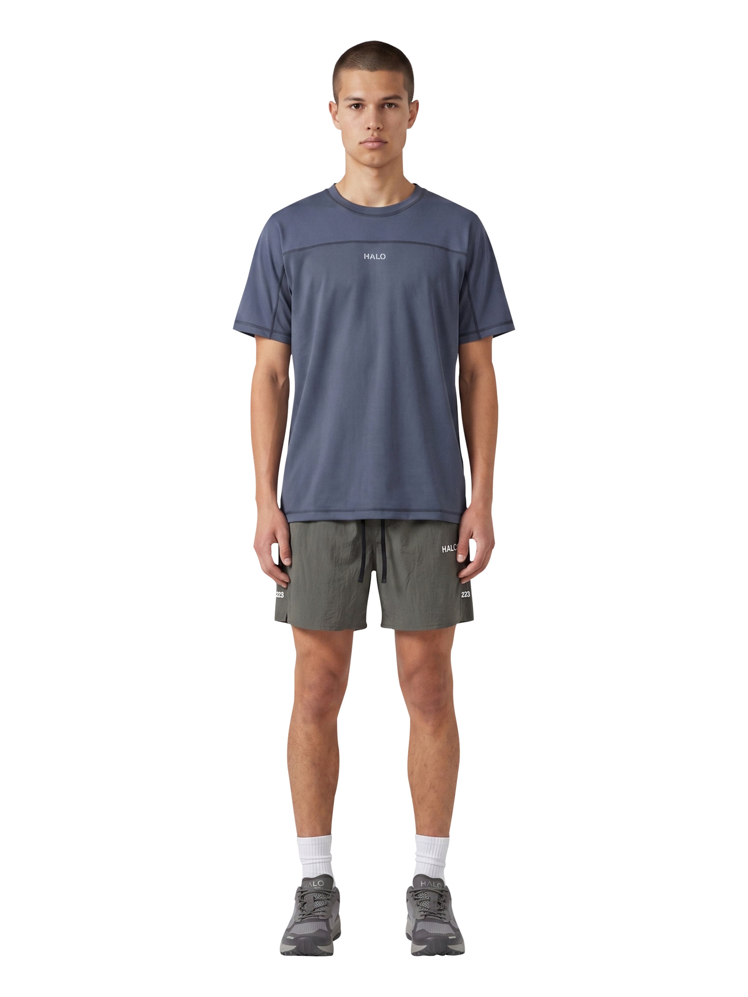 HALO Shirt in Blauw