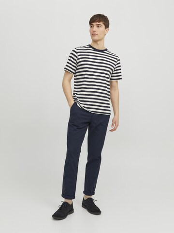 Coupe slim Pantalon chino JACK & JONES en bleu