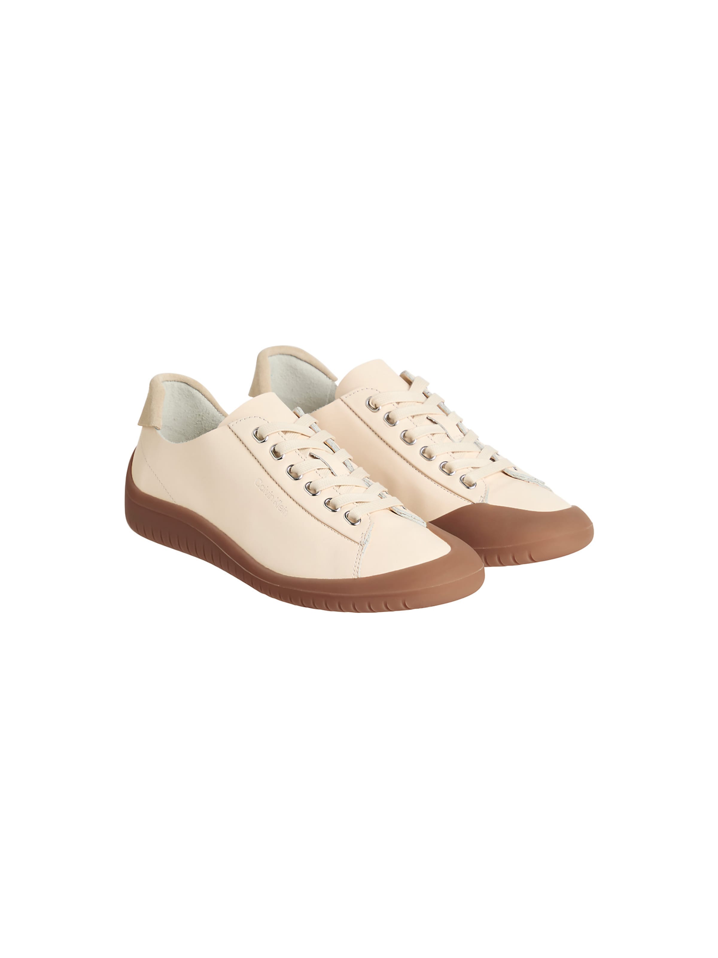Calvin Klein Platform trainers in Beige