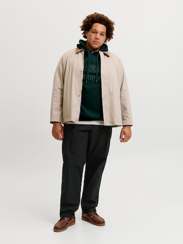 JACK & JONES - Pierna ancha Pantalón chino en negro