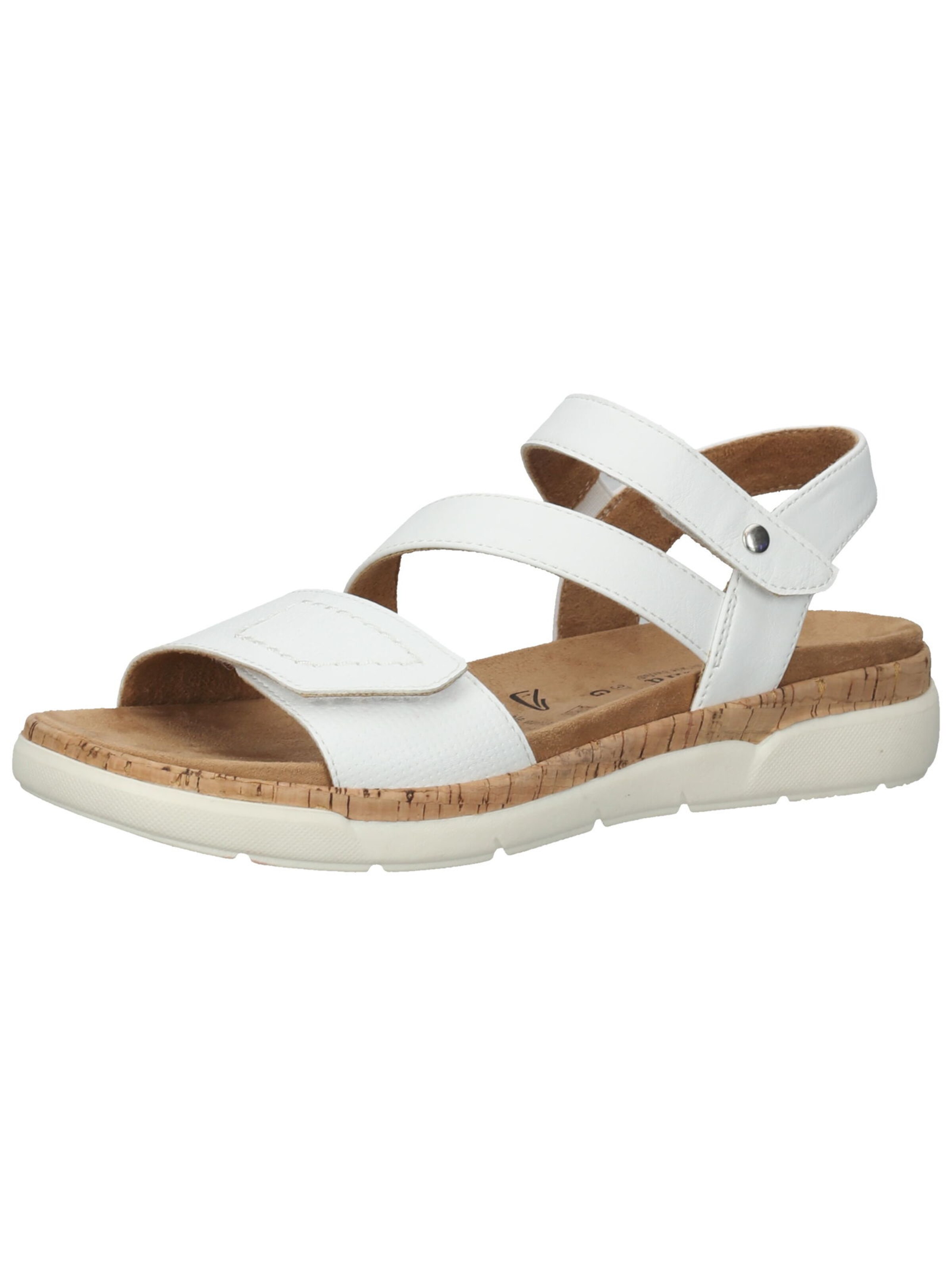 Bama Sandals in White: front