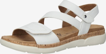 Bama Sandals in White: front