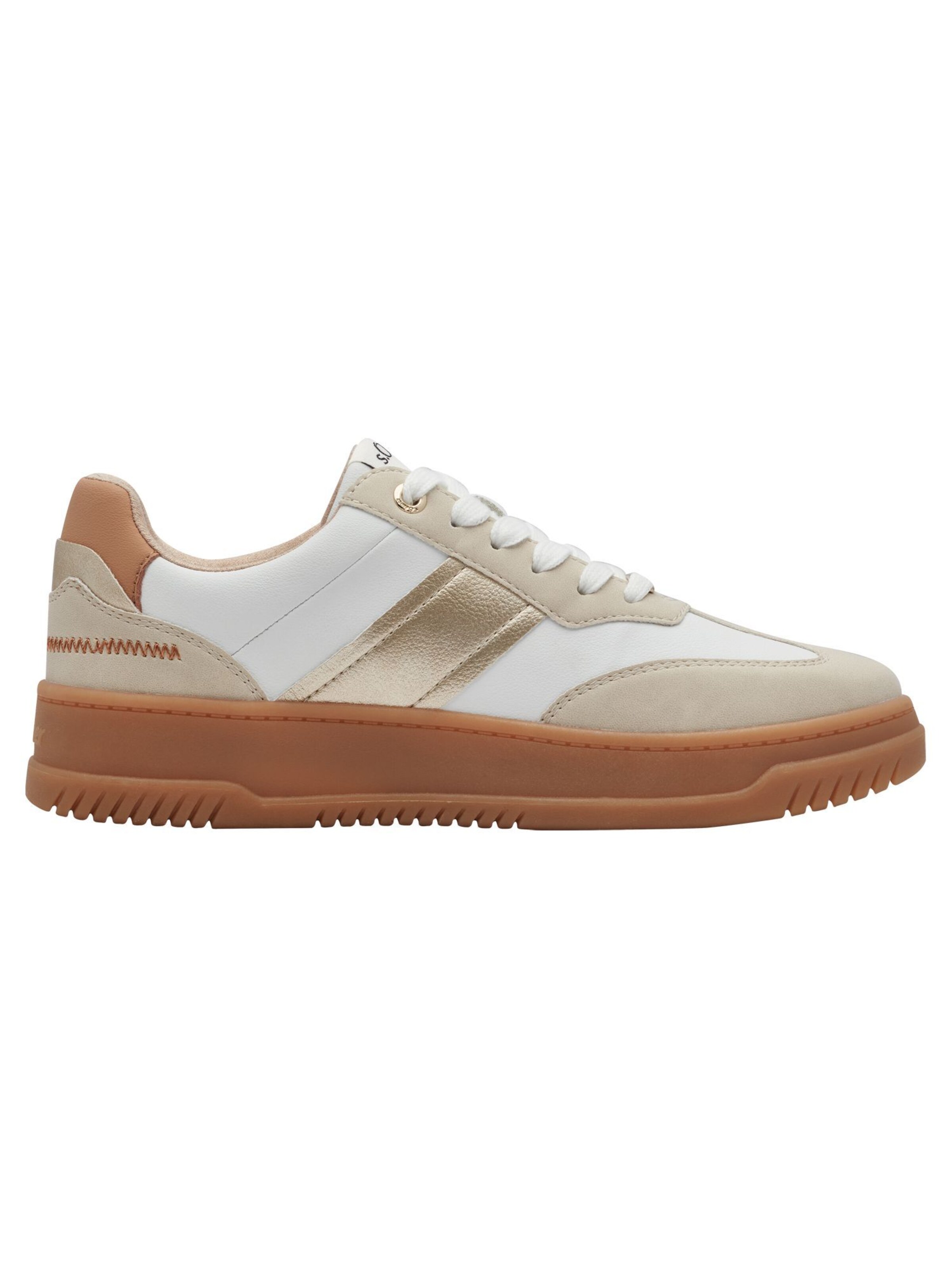 s.Oliver Sneaker in Beige
