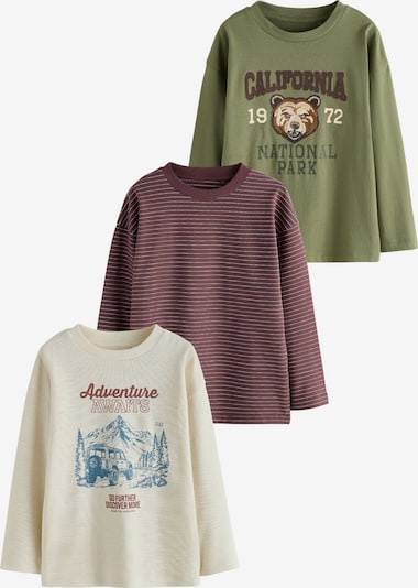 Next Shirt in 98 in grün / lila / weiß, Produktansicht