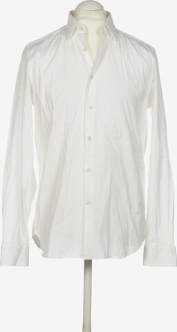 RENÉ LEZARD Button Up Shirt in L in White: front