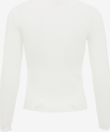 leo basics Pullover in Weiß