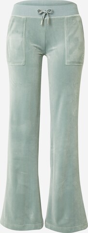 Juicy Couture Flared Pants 'LAYLA' in Green: front