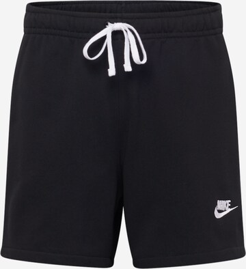 Nike Sportswear Regular Pants in Black: front