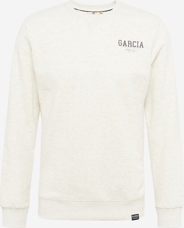 GARCIA Sweatshirt i beige: framsida