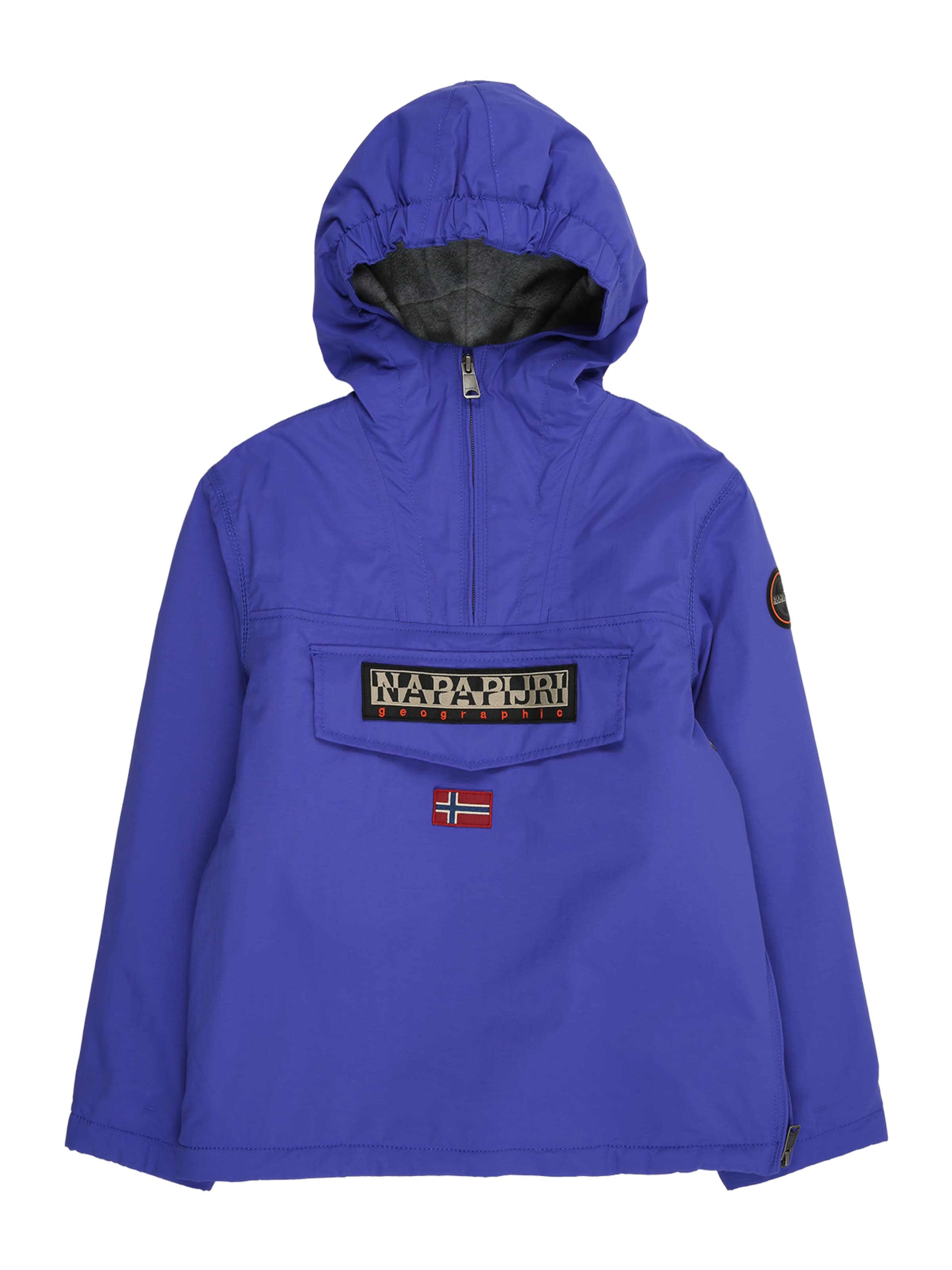 zils NAPAPIJRI Funkcionāla jaka 'RAINFOREST': no priekšpuses