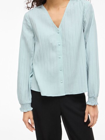 Chemisier 'VIELMA' VILA en bleu