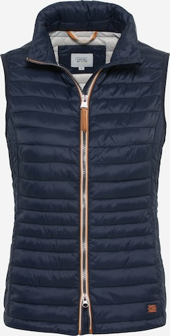 CAMEL ACTIVE Vest in Blue: front