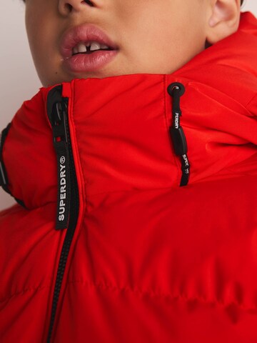 Superdry & Co Zimní bunda – červená