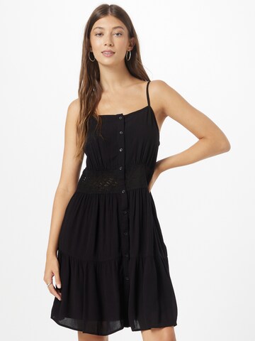 ABOUT YOU Letní šaty 'Hanni' – černá: přední strana