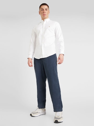 Effilé Pantalon 'Needle' Lyle & Scott en bleu