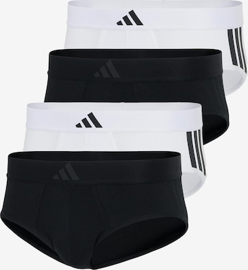 ADIDAS SPORTSWEAR Panty 'Active Flex Cotton 3 Stripes' in Black: front