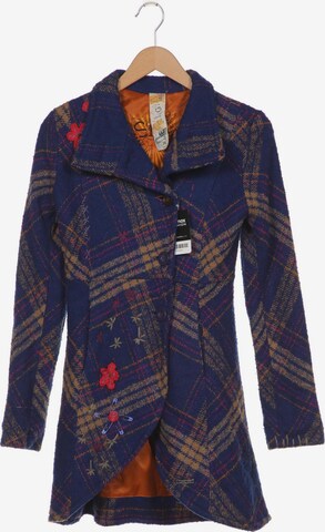 Desigual Jacket & Coat in S in Blue: front