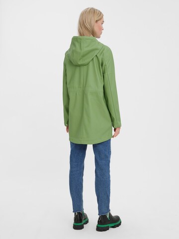 VERO MODA Weatherproof jacket 'Malou' in Green