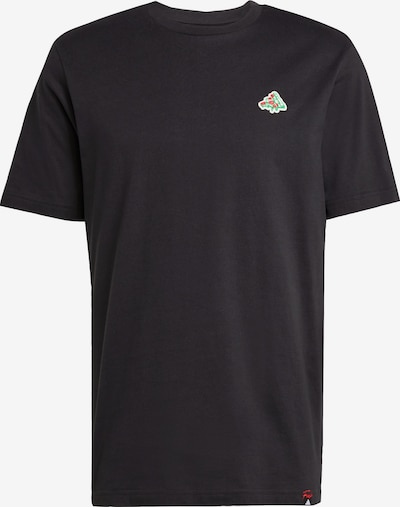 Sportiniai marškinėliai 'Mini Pizza' iš ADIDAS SPORTSWEAR, spalva – juoda / balta, Prekių apžvalga