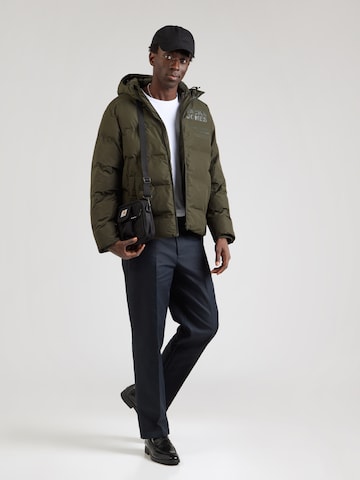 JACK & JONES Winter jacket 'JCOBOSTON' in Green