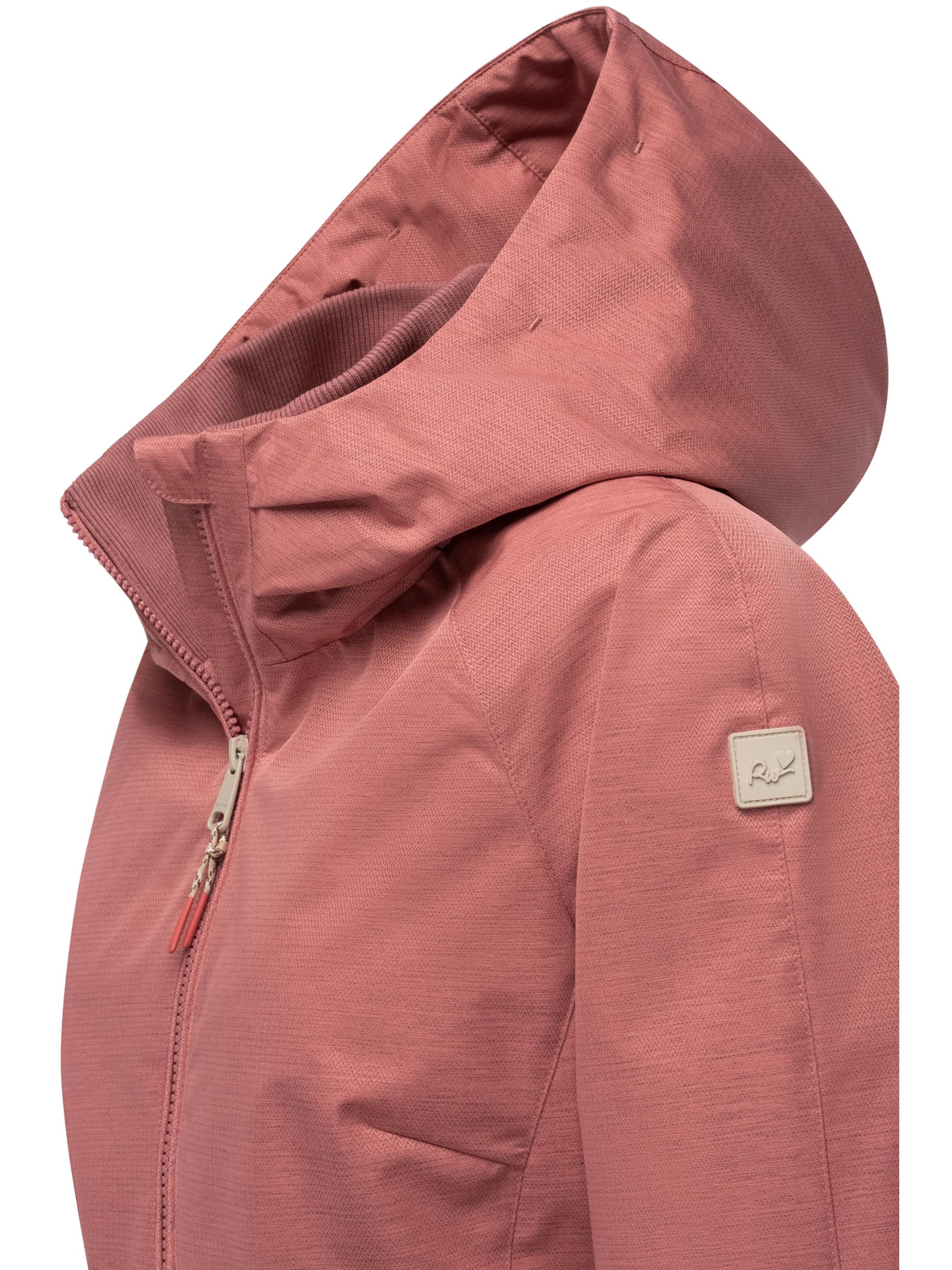 Giacca funzionale 'Dizzie' di Ragwear in rosa