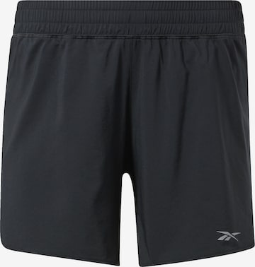 Reebok Regular Sportbroek in Zwart: voorkant