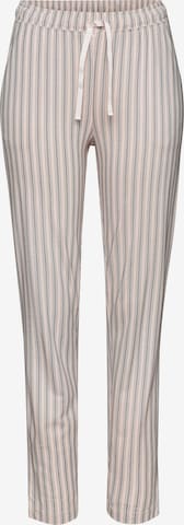 s.Oliver Pajama pants in Beige: front