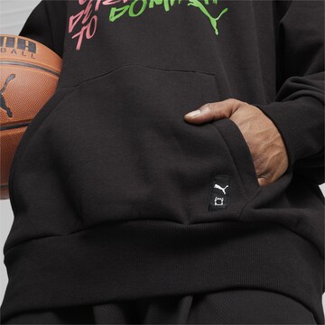 PUMA Athletic Sweatshirt 'The Future Is Scoot' in Black